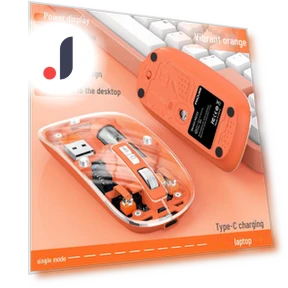 Bluetooth Mouse with Three Silent Charging Modes — Computer Mice, StrideBox