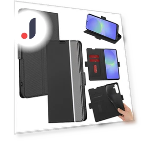 Card Holder Twill Texture Leather Phone Cover — Phone Accessories, Smartwatch 2025