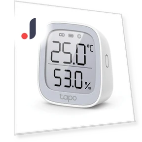 Compact Large Screen Thermometer and Hygrometer — Home Climate Control, Tapo