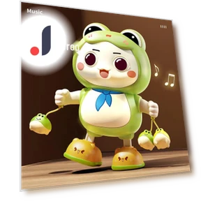 Dancing Robot Frog Toy — Interactive Learning Devices, Super Go