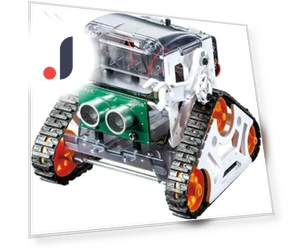 Microcomputer Robot Craft Set Crawler Type — Construction Kits, Tamiya