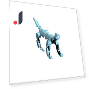 Movable Multi-Jointed Robot Dog — Educational, Pleasing