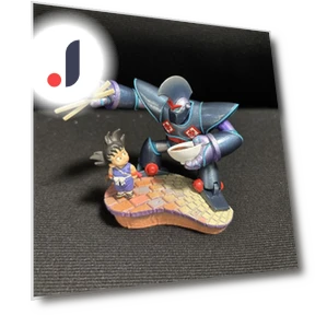 Oolong Robot & Son Goku — Nodding Collectibles, NO BRAND