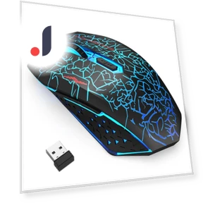 Rechargeable Wireless RGB Mouse — Mouse Pads, Uav parts center