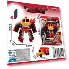 Rescue Police 4-in-1 Transforming Robot Toy Car — Toy Vehicles, Toys Space