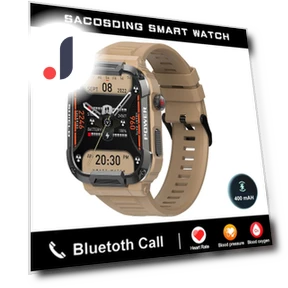 Rugged Military Smartwatch — Smartwatches, Tiktop2