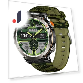 Silicone Strap for 1.7-Inch Smart Watches — Smartwatch Accessories, Tiktkkkk