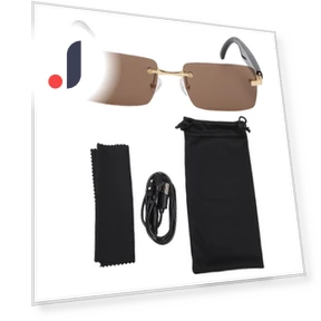 Smart Bluetooth Translation Glasses — Smart Glasses, ZY-Sport-N