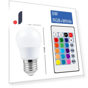 Smart Control LED RGB Light Bulb — LED, AVE