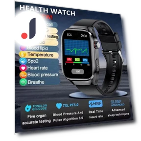 Smart Health Watch with ECG and AI Diagnostics — Smartwatches, ElectronicsHome