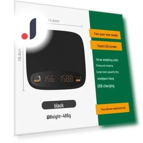 Smart Kitchen Scale with USB Recharging — Weight Management Tools, ElectroCN