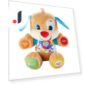 Smart Stage Puppy Plush Toy — Interactive, Fisher Price