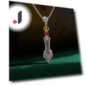 Smart Sword Pendant Ethnic Style Couple's Portable Necklace — Smart Jewelry, ZaunWorld