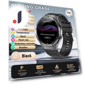 Smart Watch with ECG+PPG, Lipids, Uric Acid, Blood Pressure Monitoring — Smartwatches, ElectronicsHome