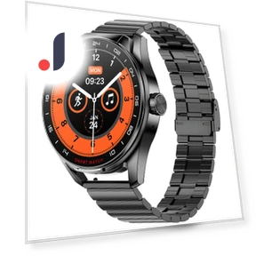 Smart Watch with Steel Strap and Headphones — Smartwatches, Tiktkkkk