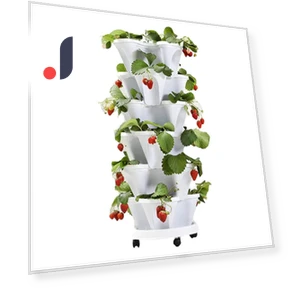 Vertical Stackable Flower Stand — Space-Saving Planters, DOKI DOKI MARKET form NIPPON