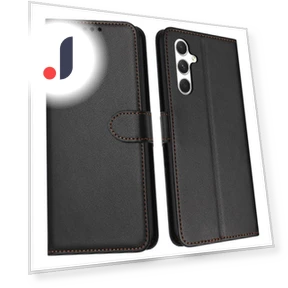 Stand Wallet Leather Phone Cover with Strap — Phone Accessories, Smartwatch 2025