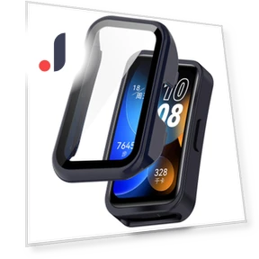 Tempered Glass Screen Protector Smart Band Bumper Frame Protective Cover — Wearable Accessories, MY-CASE
