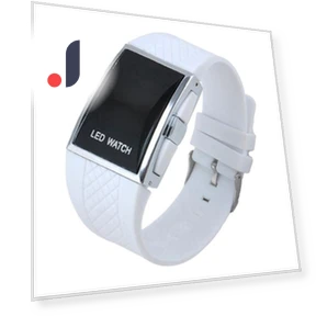 Unisex Smart Square Case LED Digital Display Sports Wristwatch — Wearable Accessories, ping Day