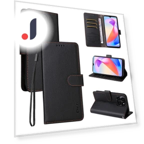 Wallet Case with Strap RFID Blocking Leather Stand Phone Cover — Basic Cases, Smartwatch 2025