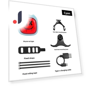Bicycle Sensor Taillights — Bike Light Sets, JOHO - CarGear