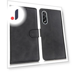 Cowhide Texture Leather Wallet Stand Phone Cover — Phone Accessories, Smartwatch 2025