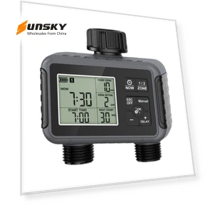 Dual-Outlet Automatic Irrigation Controller — Controllers