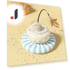 Electric UFO Cat Teaser Stick — Cat Playthings, Top Pet Tribe