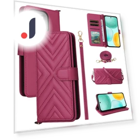 Leather Phone Cover with Shoulder/Wrist Strap and Stand — Smartwatch Protectors, Smartwatch 2025