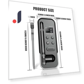 Outdoor Smart BBQ Thermometer — Grill Thermometers, JOHO - CarGear
