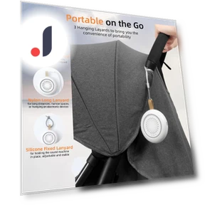 Portable Sound Machine for Baby & Adult — Sleep Soothers, Standard Books