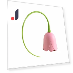 Silicone Smart Cat Toy Flower Type — Cat Playthings, baizhou