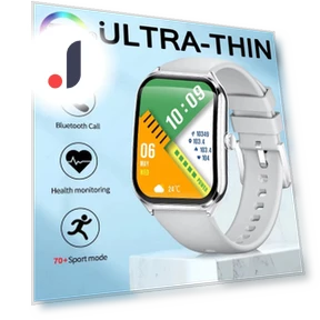 Ultra Thin AMOLED Smart Watch — Wearable Accessories, ElectronicsHome