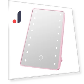 Adjustable Brightness Makeup Mirror — Handheld, allgoodsnews37