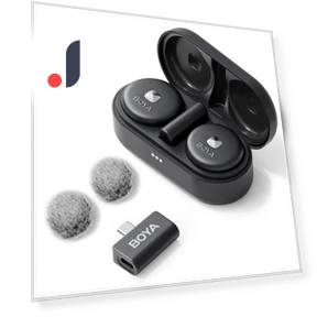 Android Smartphone Wireless Pin Microphone — Microphones, Boya
