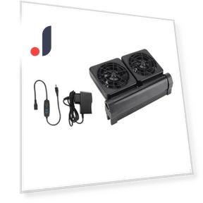 Aquarium Water Cooler with Adjustable Fan Angle — Heaters & Chillers, Moonice