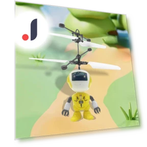 Controlled Flying Robot Toy — Flying Toys, Love DIY