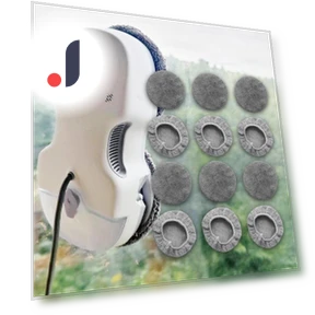 Fleece Texture Window Cleaning Robot Wipes — Smart Cleaning Robots, Closet of Beauty