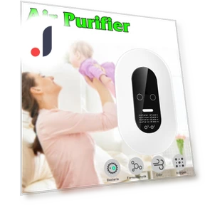 Formaldehyde Deaerator Air Purifier — Air Ionizers, iHome Global