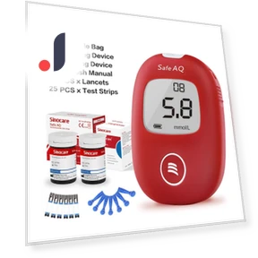 Glucose Level Measurement Kit — Diabetes Monitoring Devices, SINOCARE