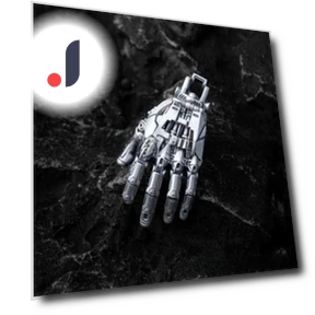 Movable Finger Joints Robot Hand Charm Jewelry — Smart Jewelry, weniaoyao