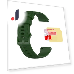 Silicone Watch Band with Screen Protector — Fitness Bands, HOBBIT-3C Accessories