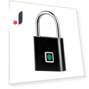 Smart Fingerprint Padlock — Biometric Security, Meterk
