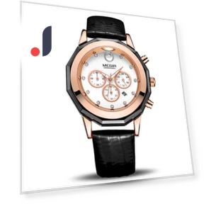 Smart Quartz Chronograph Watch — Women's Wrist Watches, MEGIR