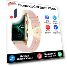 Smart Watch Women Temperature Monitoring Bluetooth Call Heart Rate Monitor — Smartwatches, SAMS Online