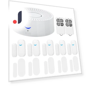 Smart Wi-Fi Alarm System Kit — Smart Home Security, TOMTOP JMS