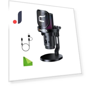 USB Microphone for Computers and Smartphones — Microphones, Comica