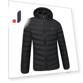 Winter Men's Smart USB-Padded Cotton Jacket with Electric Heating — Insulated, BeautifulJoy