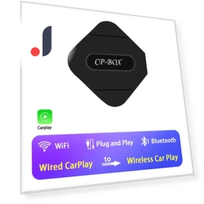 Wireless CarPlay Android Auto Adapter — Stereo Receivers, zhishangyoupin