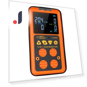 4-in-1 Gas Detector — Gas & CO Detectors, Kkmoon